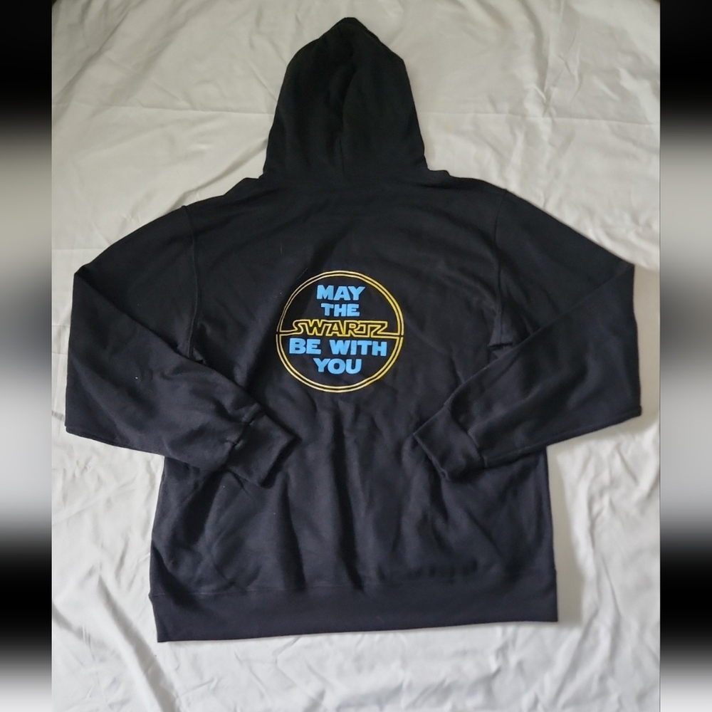 Jerzees mens size large star wars Arnold Swartzenegger hoodie #ABF